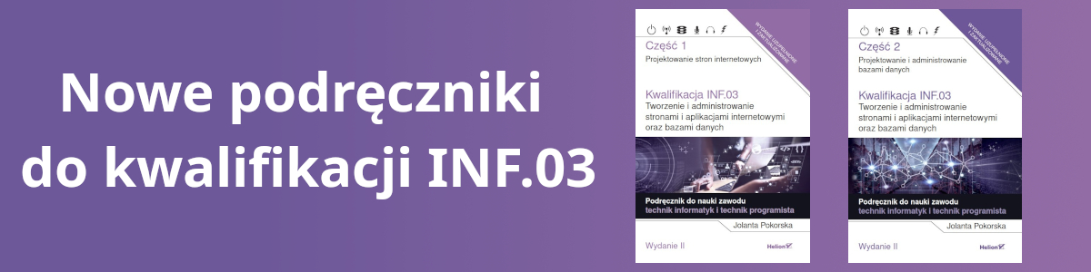 INF.03 - Nowe Podręczniki