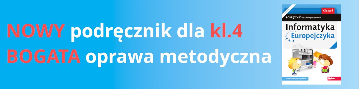 Nowy podręcznik dla klas 4